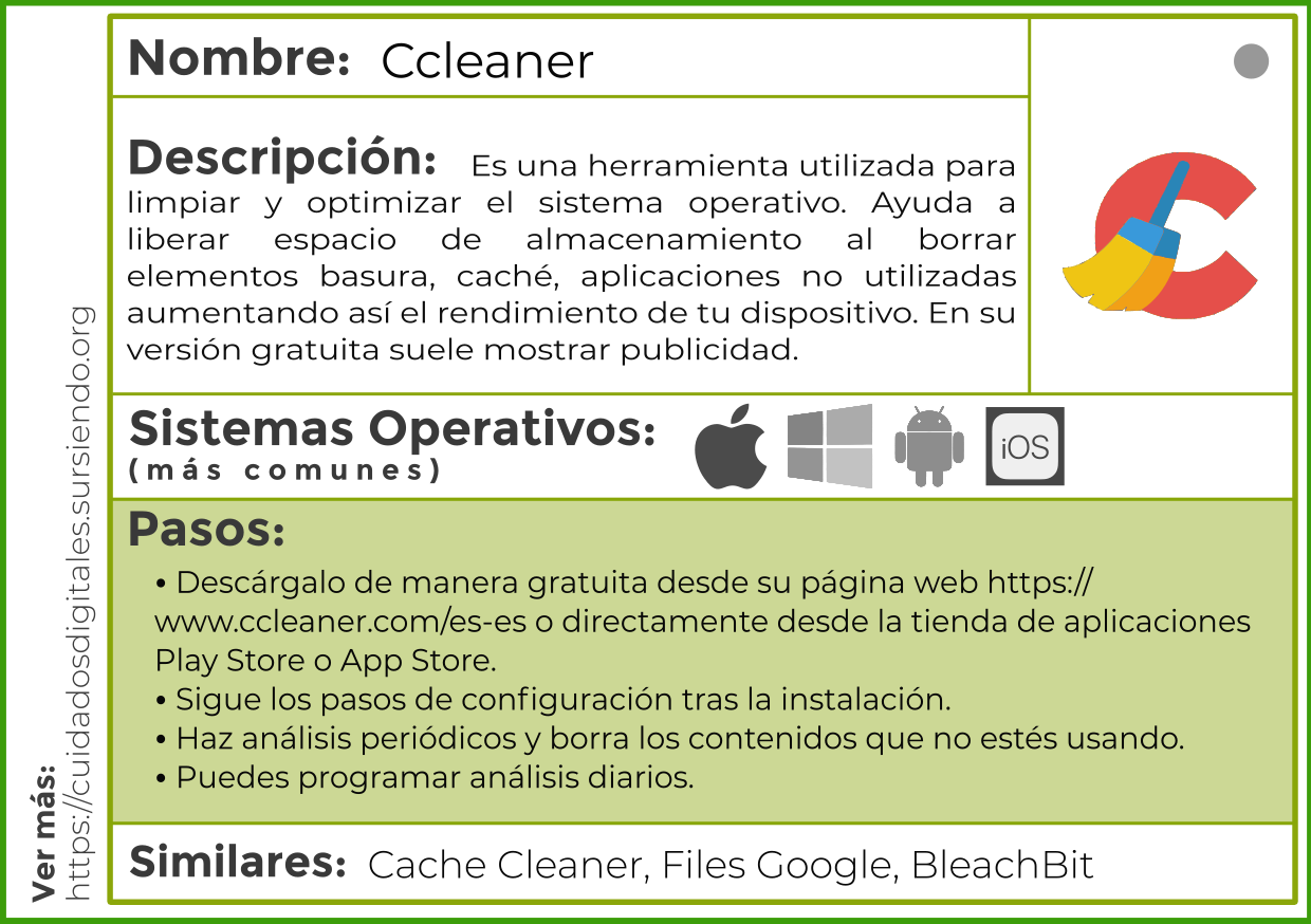 ficha ccleaner